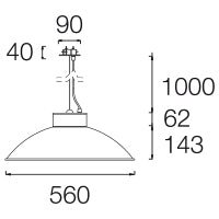 RovasiAdhara Indoor PendantPendants