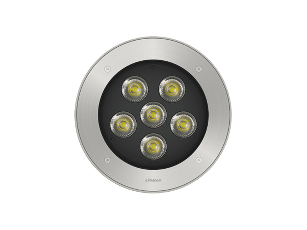 LigmanMelbourne 5 - RGBW Non Adjustable: 290mm ØIn - Ground