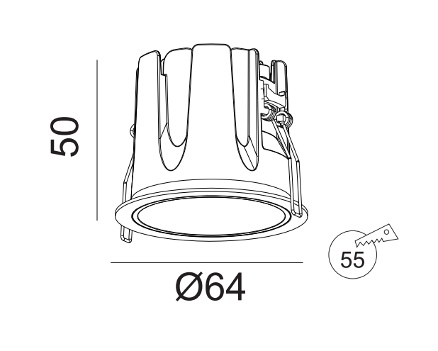 Impressions LightingMIRA 1Downlights