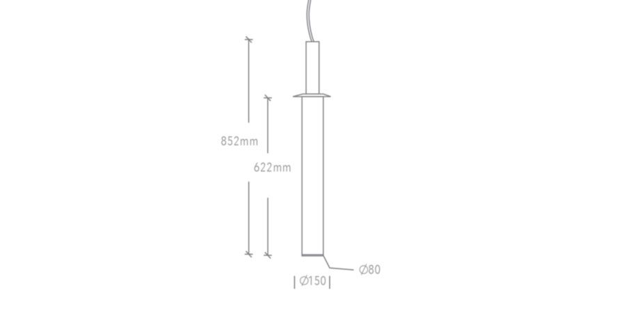 ELS GlobalFlute Pendant 610 | VerticalPendants