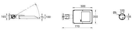 LigmanSteamer 1 Wall LightFloods