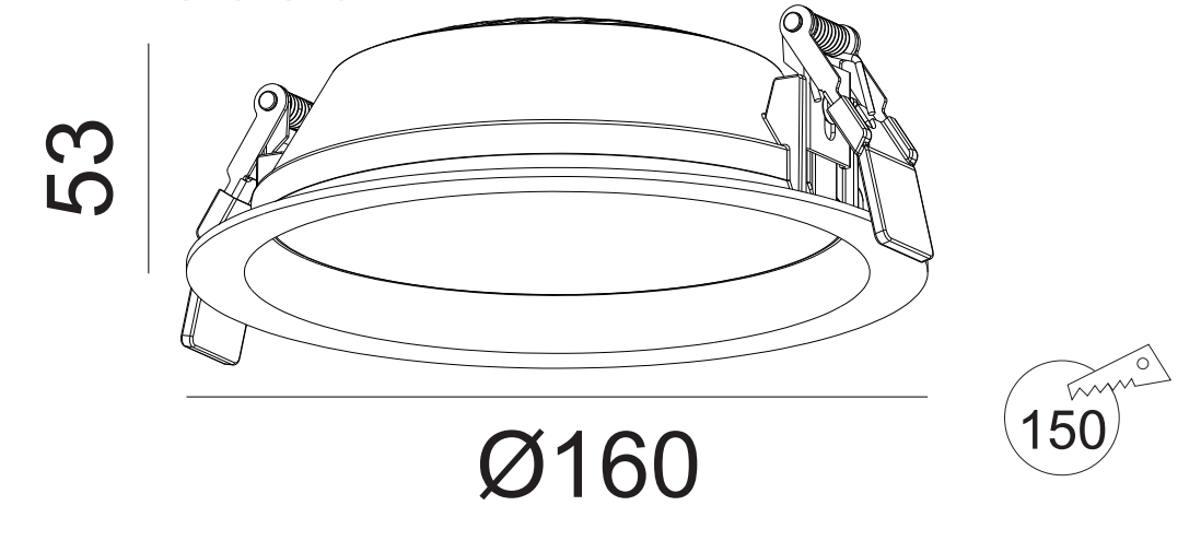 Impressions LightingALTAIR 1Downlights