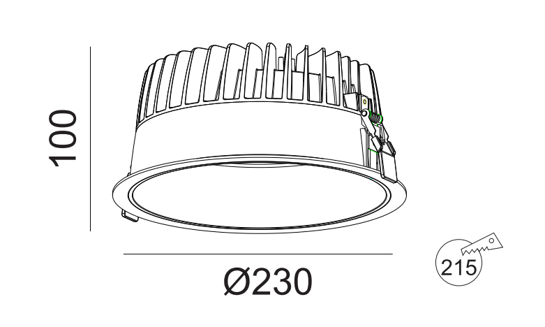 Impressions LightingCETI 4Downlights