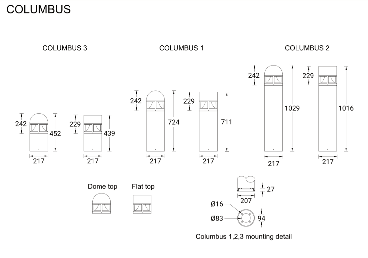 LigmanCOLUMBUS - BollardBollard