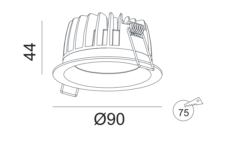 Impressions LightingELECTRA 1Downlights