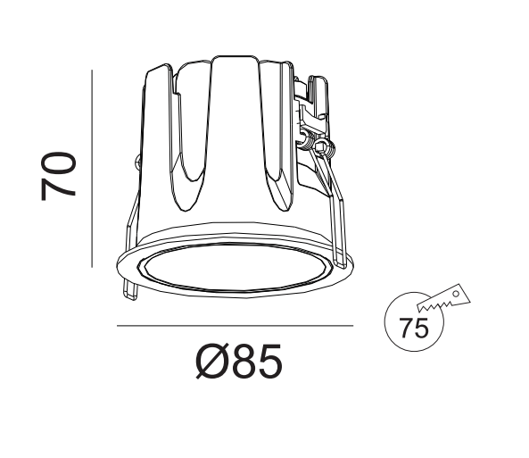 Impressions LightingMIRA 2Downlights