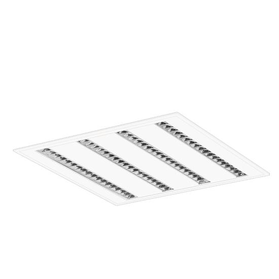 PXF LightingROMA Clean IP65 LEDTroffer & Panels