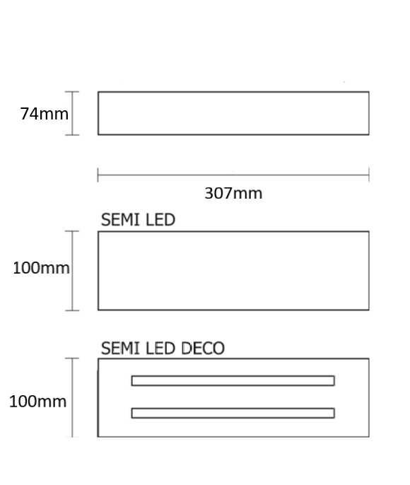 PXF Lighting SEMI LED - Impressions Lighting